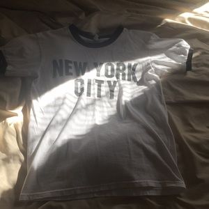 Classic New York City John Lennon Ringer Tee
